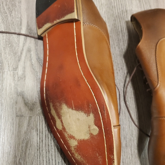 SIZE 15 USA - Brown casual business shoes - Picture 5 of 5